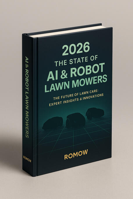 2026 State of AI and Robot Mowing Report cover