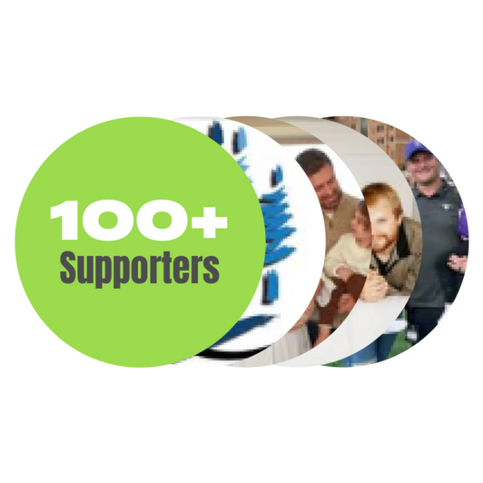 100+ supporters on Facebook - Meta
